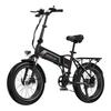 KOOLUX BK10S 500W Motor Adult Electric Bicycle 20 Inch Fat Tires Electric Bike Fat  48V13Ah Battery City Foldable  E-Bike
