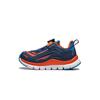 Li Ning Kids Knob Version Low Top Running Shoes Kids Running Shoes Deep-Navy Bright-Orange YKNU090-1