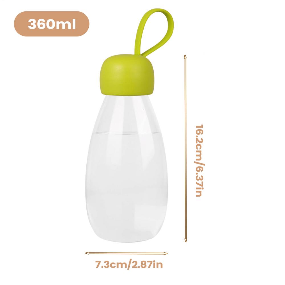 Детская школьная бутылка для воды 360 мл, непроливающаяся, многоразовая чашка, герметичные бутылки для воды, детские для девочек, мальчиков, на день рождения, для путешествий, на обед, для дома
