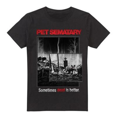 Футболка с постером для мужчин Pet Sematary Cat