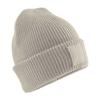 Beechfield Childrens/Kids Cuffed Tonal Patch Beanie