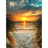 Full 5D Diy Diamond Painting Ocean Beach Sunset Diamond Embroidery Full Lay Cross Stitch Home Decor Handmade Gift