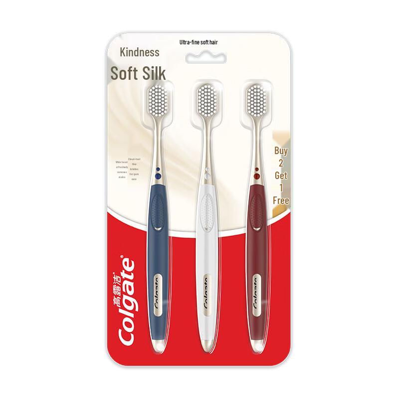 Colgate Зубная щетка с мягкой щетиной - 3 шт.
