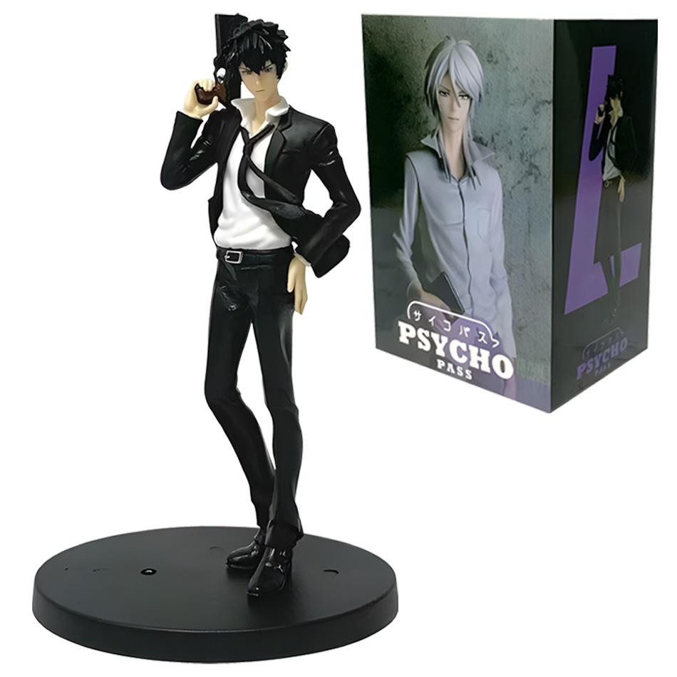 PSYCHO-PASS 18 см Макисима Шоуго и Когами Синъя Аниме ПВХ Фигурка Действия Крутые Коллекционные Куклы Настольное Украшение