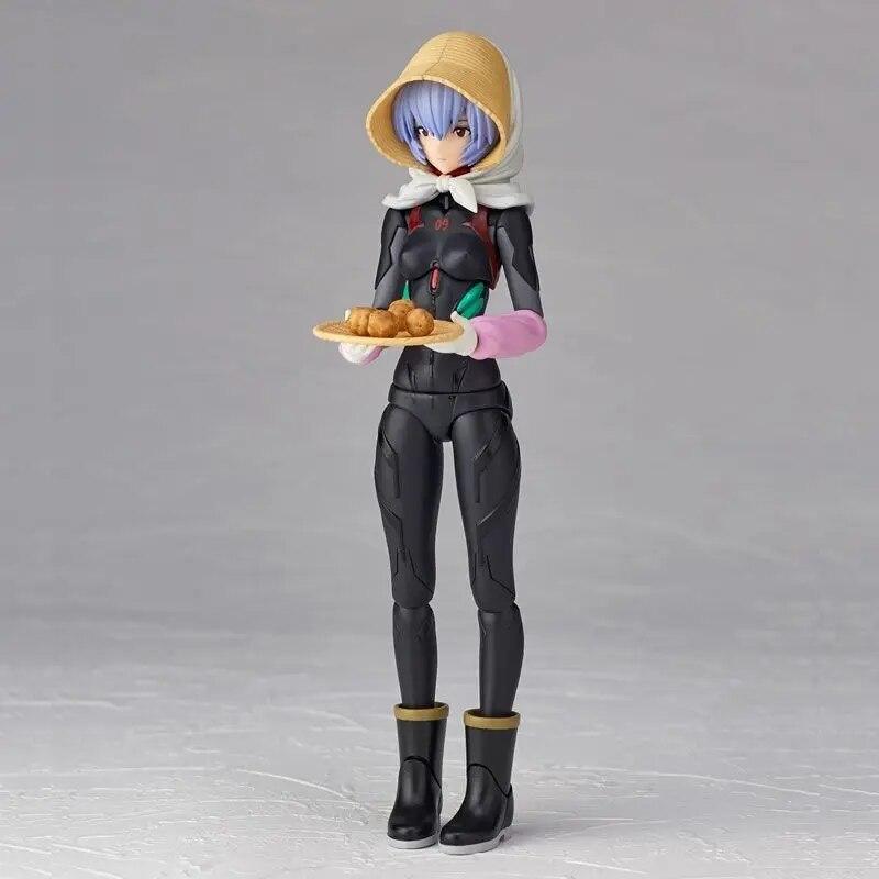 Фигурки аниме NEON GENESIS EVANGELION EVA Rei Ayanami, подвижные коллекционные модели из ПВХ, игрушки для подарков