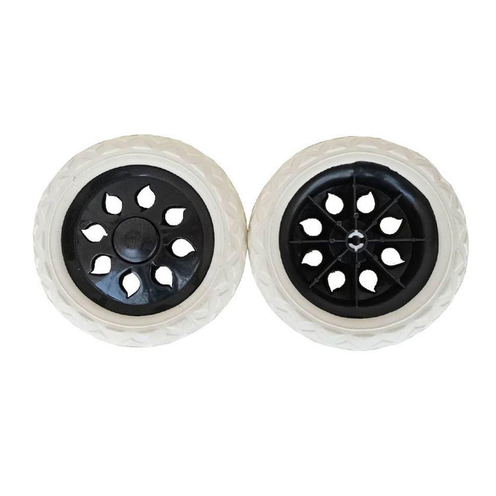 2Pcs Flexible Shopping Cart Wheels 6.3Inch Travelling Trolley Caster Portable Wheelchair Caster