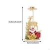 Christmas Candle Holder Candlestick Candelabra Iron Party Decor Hotel Holiday Table Decoration