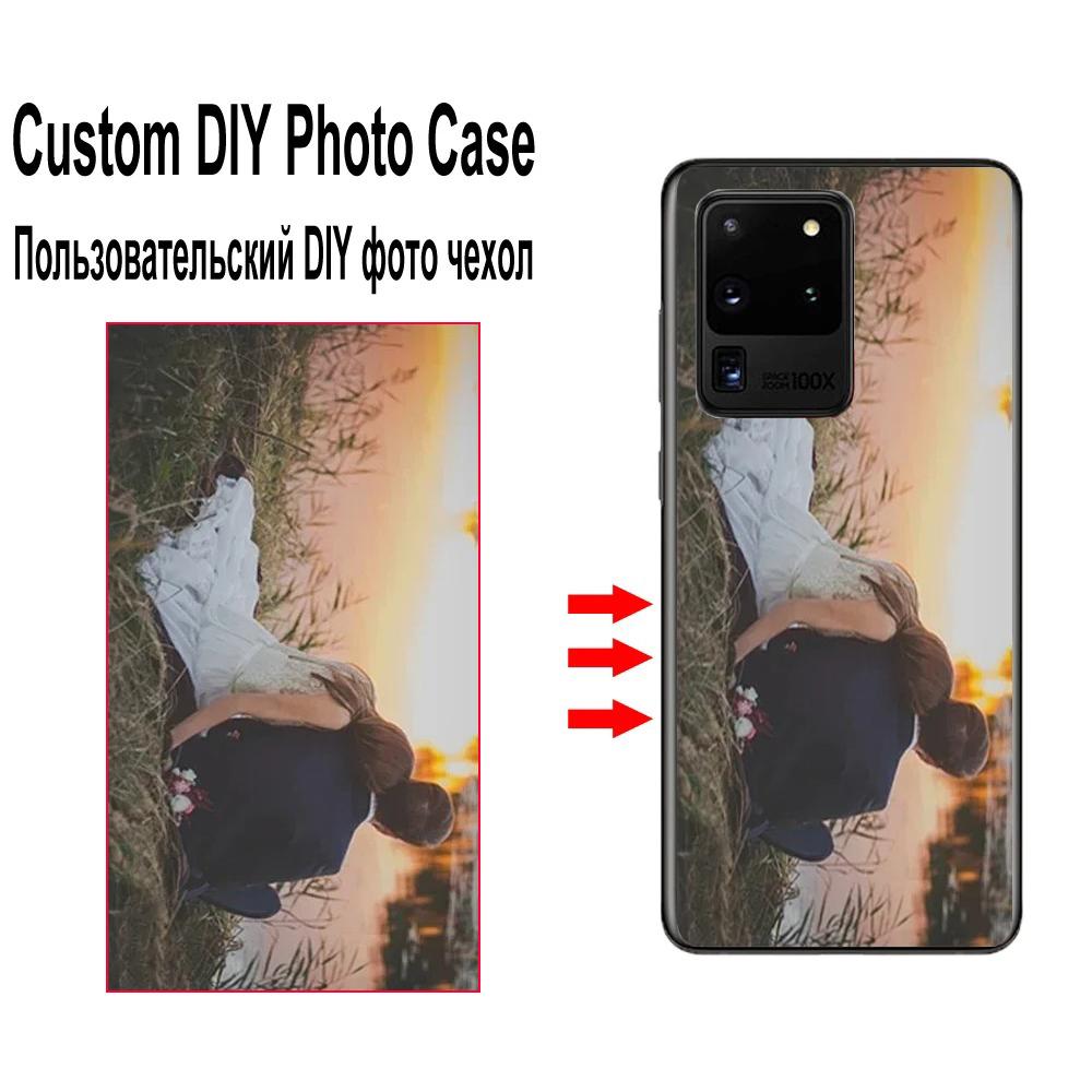 Чехол для телефона с настраиваемыми узорами, мягкий резиновый, для мобильного телефона, новый, с полным покрытием, защитный дизайн камеры, противоударный чехол для Samsung Xiaomi Poco Redmi