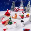 1PC Creativity DIY Resin Ornaments Micro Landscape Gift Mini Accessories Christmas Decorations Adorn