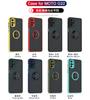 Для Motorola Moto G22 защита камеры Матовый противоударный чехол Акция чехол Магнитный кронштейн Кольцо-подставка Накладка Fundas