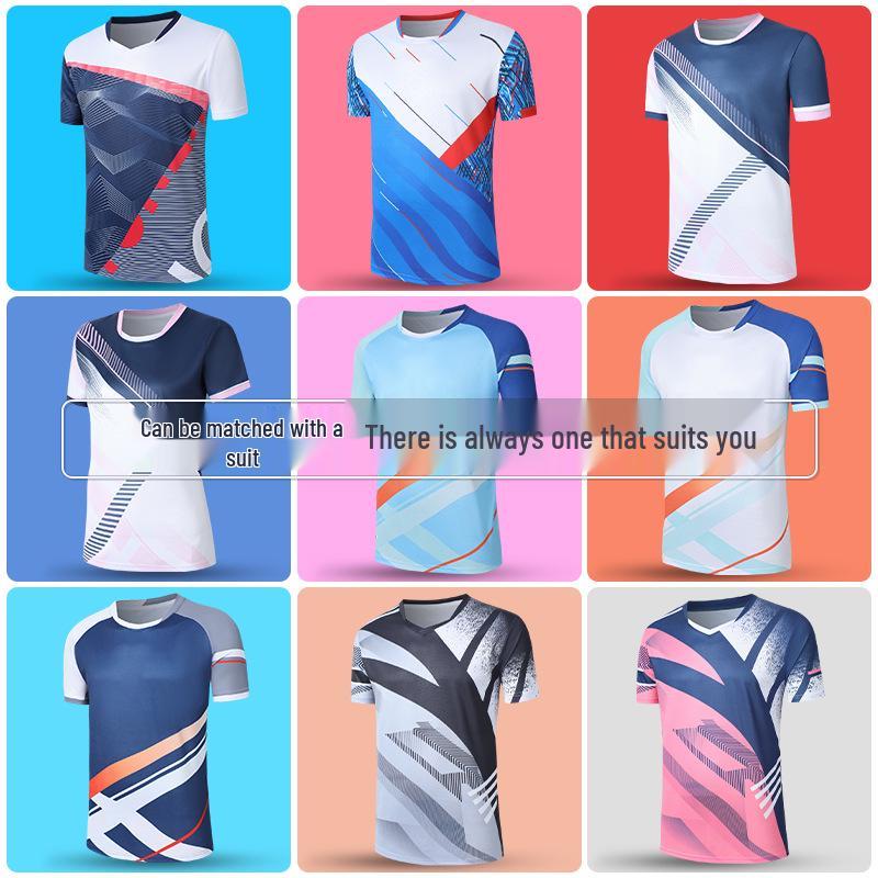 Unisex Quick-Dry Badminton & Tennis Summer Jersey Set