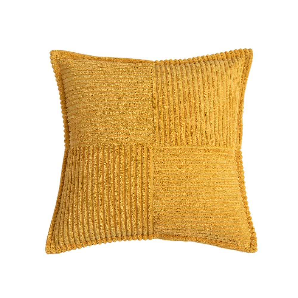 Домашний декор INS Style Corduroy Striped Наволочка Solid Color 45CM Throw Наволочка Classic Наволочка для дивана/кровати
