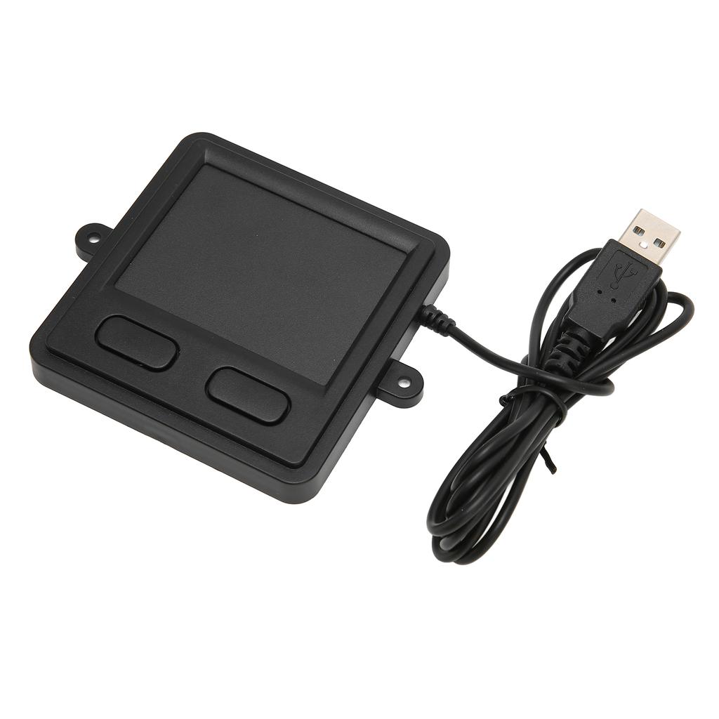 Wired USB Touchpad Embeddable Touch Sensitivity Multi Function Portable Trackpad with 2 Keys for Business Office Laptop