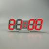 6609 Автоматические Фоточувствительные Цифровые Часы 3D Электронные Часы Многофункциональные Настольные/Настенные Двойного Назначения Светодиодные Часы Качество
