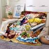 Fashion EVA Queen Thin Blanket Beauty Art Pattern 3D Printing Blanket Flannel Portable Home Travel Office Blanket