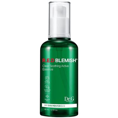 Doctor.G - R.E.D Blemish Clear Успокаивающая активная эссенция, 80 мл - Kojąco-łagodząca esencja do skóry wrażliwej R.E.D Blemish Clear, 80 ml