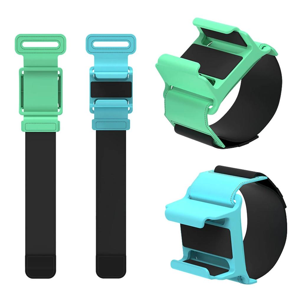 2 шт. Чехол для геймпада, портативный, чувствительный, ударопрочный, без помощи рук, регулируемый эластичный ремешок для геймпада, контроллера для переключателя/переключателя OLED