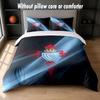 Celta Vigo FC Design Bed Bedding Set 1 Duvet Cover + 2 Pillowcases Soft Breathable Household Bed Linens