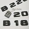 3D ABS Car Letters Logo B180 B200 B220 B260 Badge Sticker Rear Trunk Emblem For Mercedes Benz B Class W247 Auto Tail Accessories