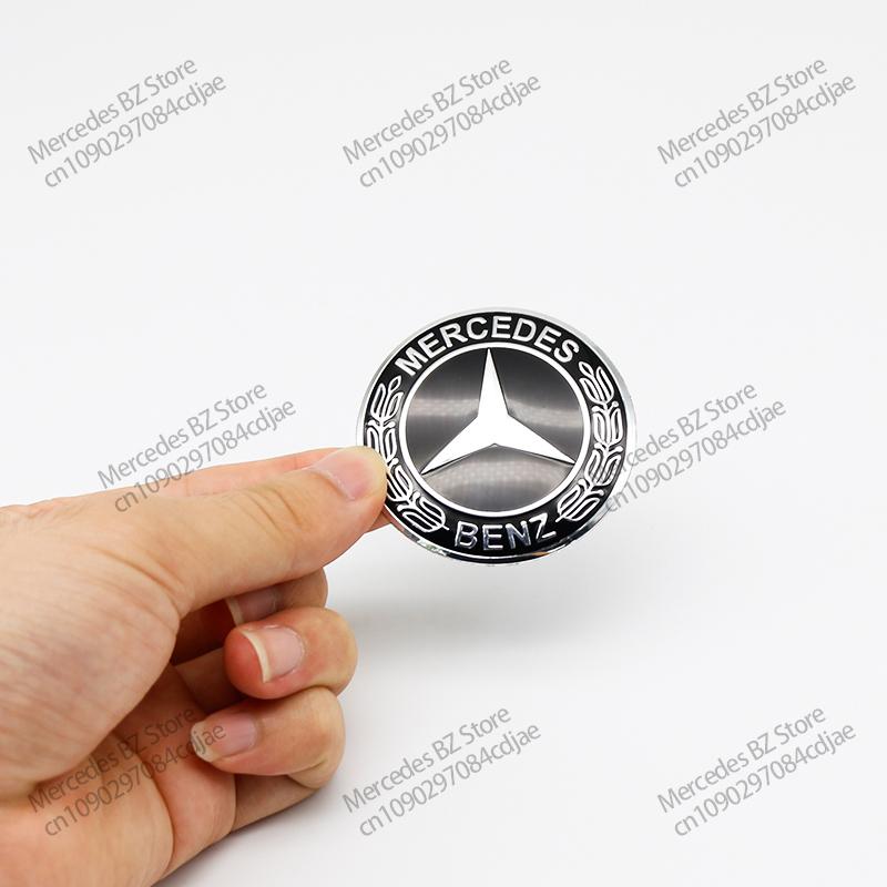56mm 60mm 65mm 75mm Car Wheel Center Hub Cap Emblem Sticker For Mercedes Benz Mercedes Benz AMG Class W206 W205 W203 GLC CK1