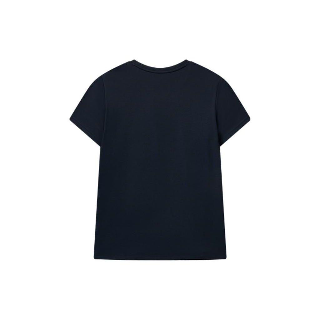 Fila Logo Trendy Fashion Pullover Round Neck Short Sleeve T-Shirt Men Tops Legendary-Blue F51M228175FNV