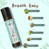 Breath Easy Essential Oil Blend Roll On Peppermint, Tea Tree, Eucalyptus, Lemon