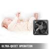 Industrial Ventilation Extractor Metal Axial Exhaust 250MM/10 Inch Air Puller Fan (250MM/10 Inch)