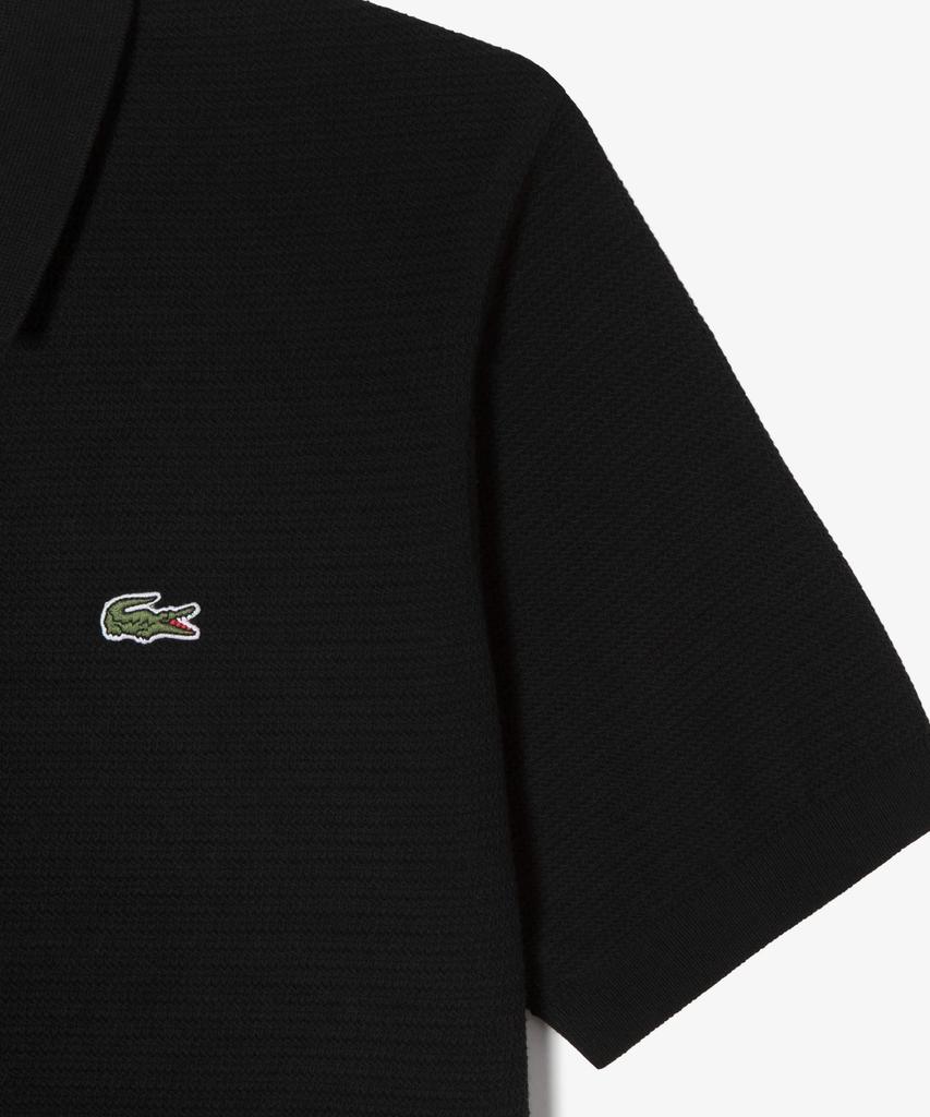 Мужской кардиган с коротким рукавом и воротником-стойкой Lacoste Ah457E-56G 031