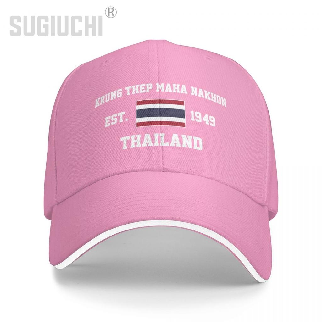 Бейсболка Таиланд EST.1949 Krung Thep Maha Nakhon Capital Unisex WoUnisex Unisex Хип-хоп Сэндвич-кепки Snapback Кепка для гольфа Рыбалка
