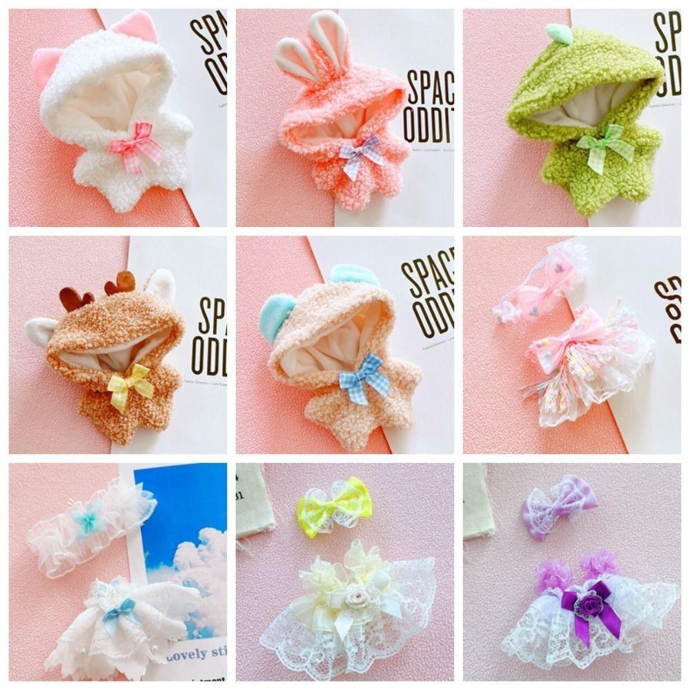 Dress Up 10cm Cotton Doll Clothes One-piece Dress No Attributes Dolls Clothes Children's Gift
