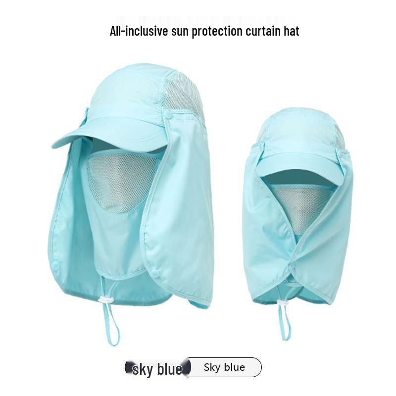 Унисекс шляпа с защитой от УФ-лучей и съемным клапаном – быстросохнущая шляпа от солнца для альпинизма и рыбалки