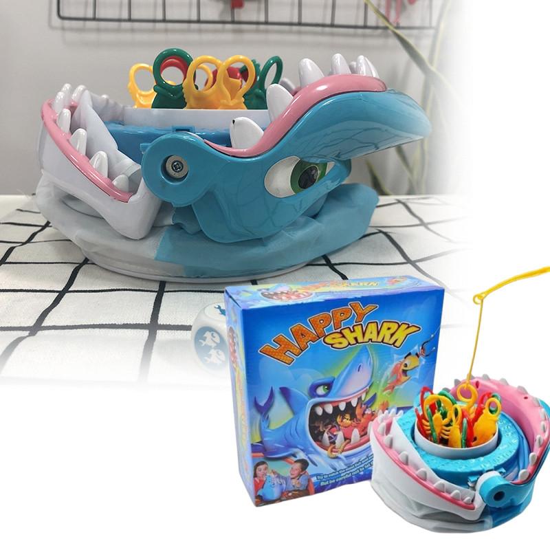 Игра «Акула кусает» Веселая акула Семейная игра для детей Рыбалка Рождественский подарок Игрушки Розыгрыш