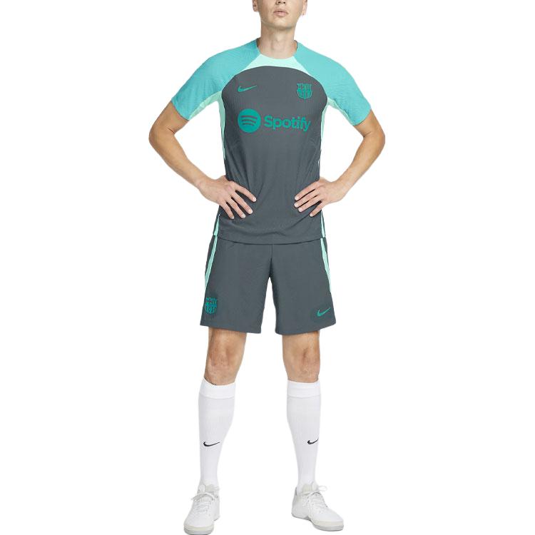 Nike ФК. Шорты Футбольные Barcelona Strike Elite Мужские Светло-Аквамариновый Зеленый FD4142-437