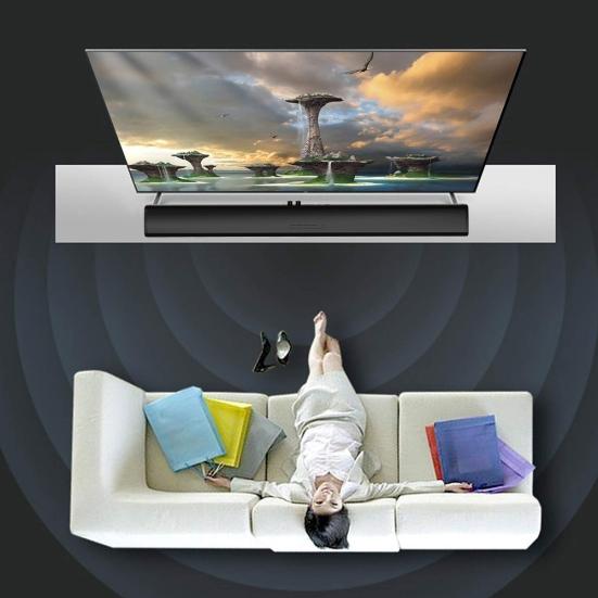 BS-28B Rechargeable Wireless Bluetooth-compatible Soundbar TV Home Theater Stereo Speaker