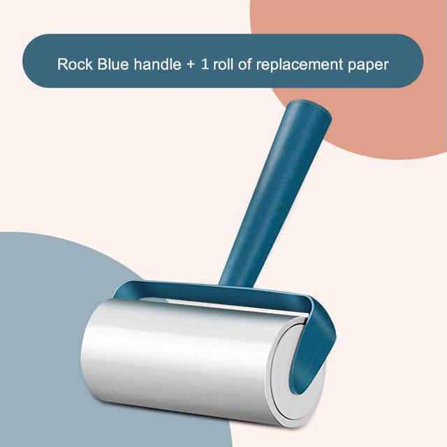 Разрываемая рулонная бумага, липкий ролик, пылеочиститель, одежда для шерсти домашних животных, средство для удаления взъерошенных ковров, портативная сменная щетка для чистки, инструмент