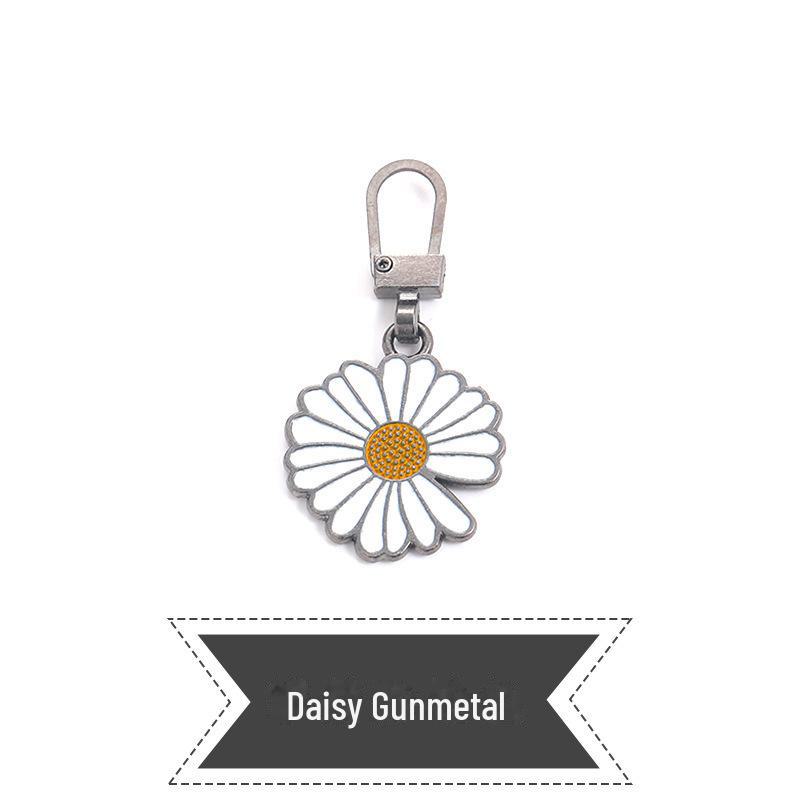 Съемная застежка-молния для курток, не требующая инструментов, - дизайн Small Daisy