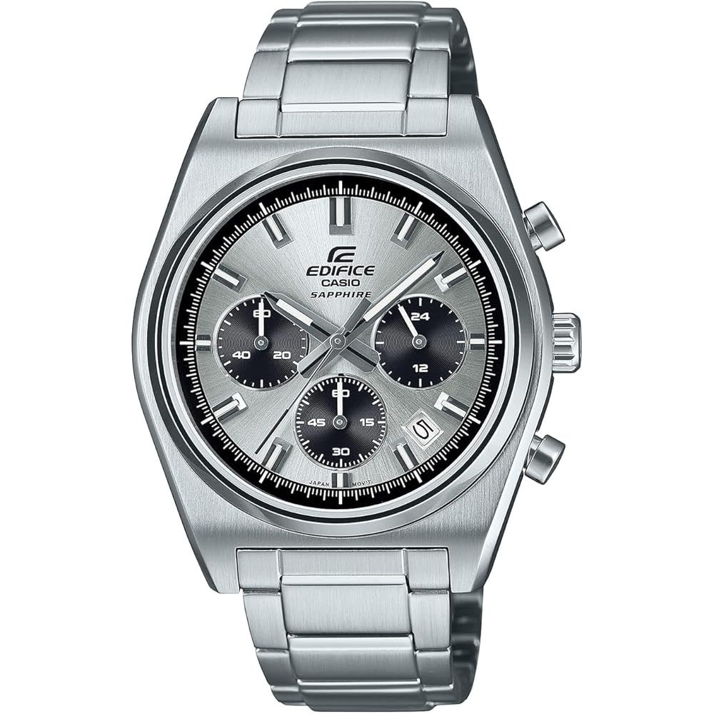 Мужские часы Casio Edifice EFB-730DJ-7AJF, серебристые, с сапфировым стеклом. (Официальный японский продукт)