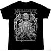 MEGADETH Музыкальная Группа Хлопковая Унисекс Черная Классическая Футболка PK451