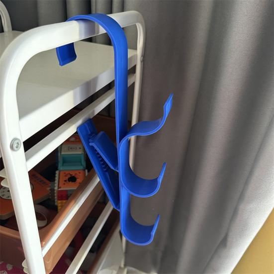 Pool Hooks Adjustable Swimming Pool Bracket Hanger Drill-Free Installation Durable Multifunctional Storage Hook for