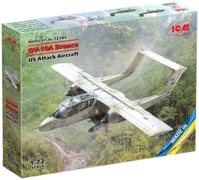 Масштабный пластиковый набор модели самолета ICM 72185 1/72 ВВС США 'Бронко'. OV-10A