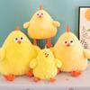 Мягкая плюшевая подушка в виде курицы, мягкая плюшевая игрушка в виде курицы Дундун, подарки на день рождения для друзей