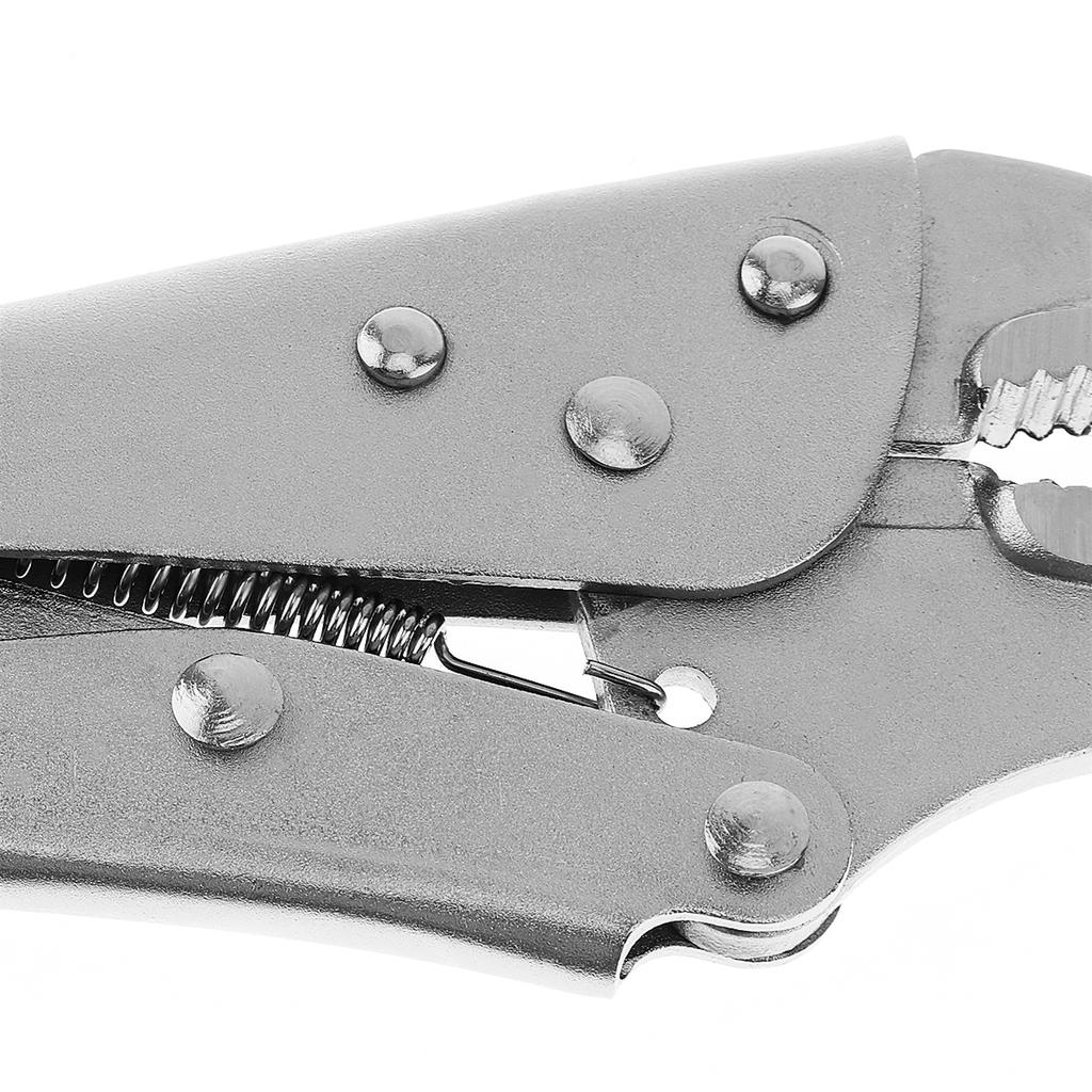 Inch Steel 45 10 Vigorously Flat Pliers With Smooth Handle And Round Clamp Mouth Fixing Clamp