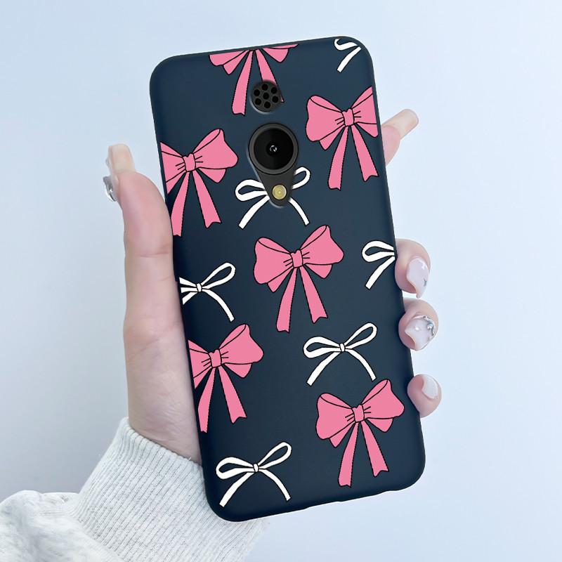Чехол для телефона Nokia 150 2G 2023, роскошный, милый, с кроликом, любовь, смешной, мультяшный, черный, матовый, мягкий силикон, противоударный, защитная крышка