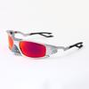 Outdoor sports cycling polarized sunglasses, unisex, retro style, with detachable nose pads, suitable for travel and driving, small frame9529
