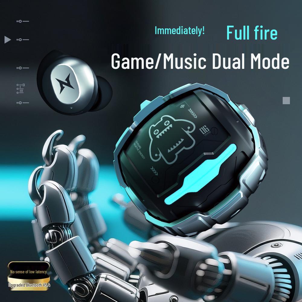 Беспроводные Bluetooth-наушники для сна и игр Devil Cat B12 с AI-переводом (Модель 2025 г.)