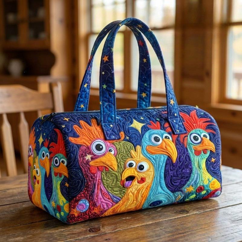 2026 Multi-functional 3D Printed Travel and Fitness Handbag