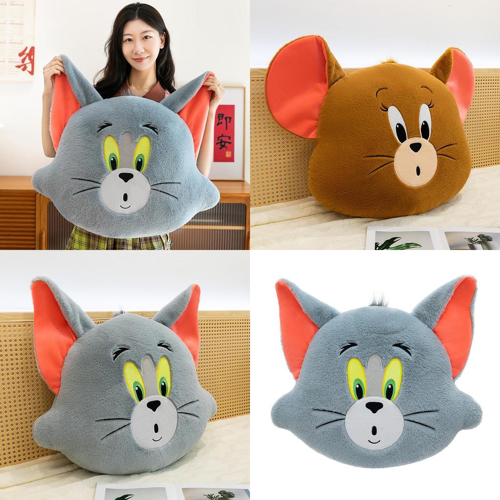 Tom And Jerry Cartoon Plush Cushion Pillow For Sleep And Rest