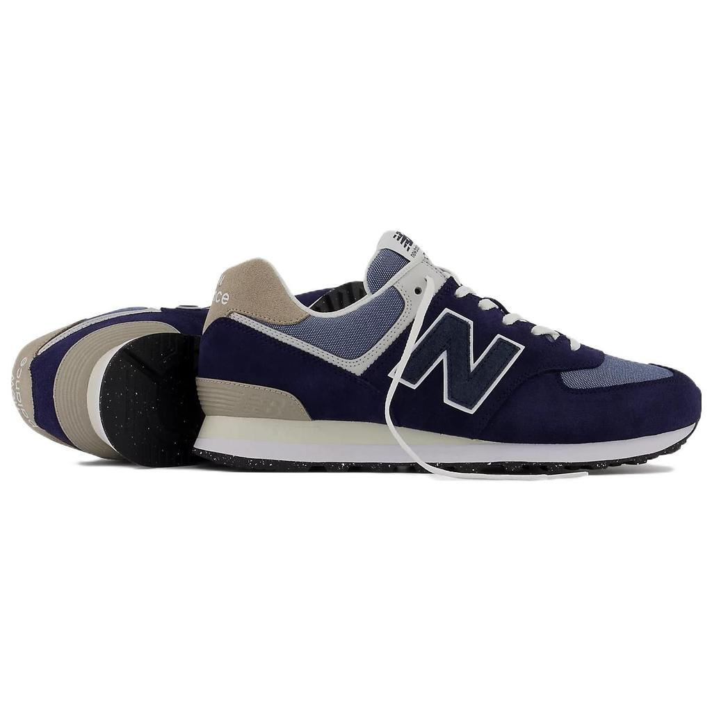 New Balance 574 Navy Unisex Sneakers Blue White ML574RE2