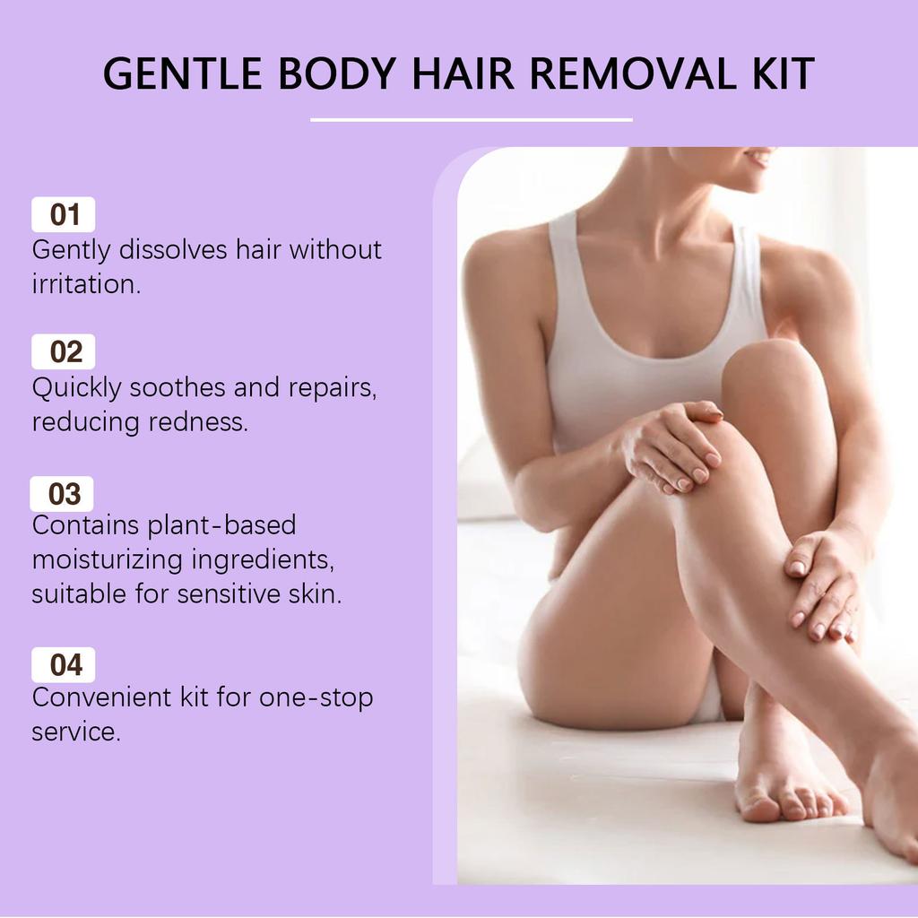 Bikini Pain-Free Hair Removal Cream Gentle Skin Cleanse Sensitive Skin Woman Intimate Care 150ml
