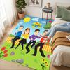 Wiggles Living Room Nonslip Area Rug Soft Carpet For Bedroom Game Playroom Sofa Office Home Decor Doormat Christmas Gift C9261388